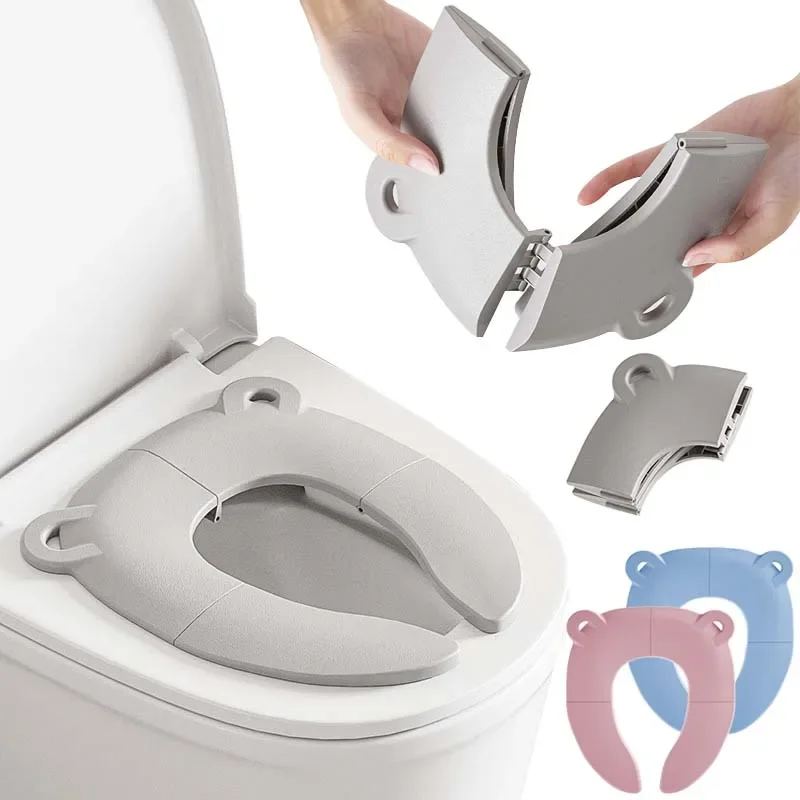 Home Bathroom With Urinal - Assento Sanitário Portátil Dobrável Infantil com