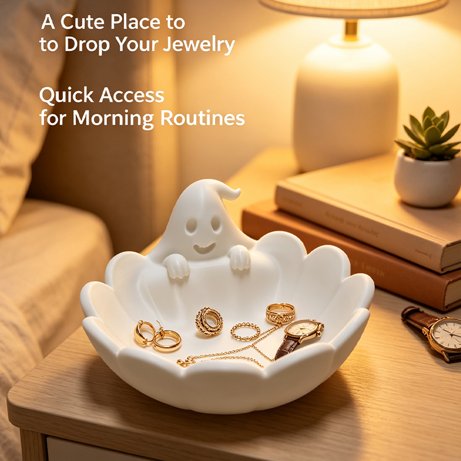 Home Essentials Bathroom Rack - Bandeja de Armazenamento de Joias Multifuncional