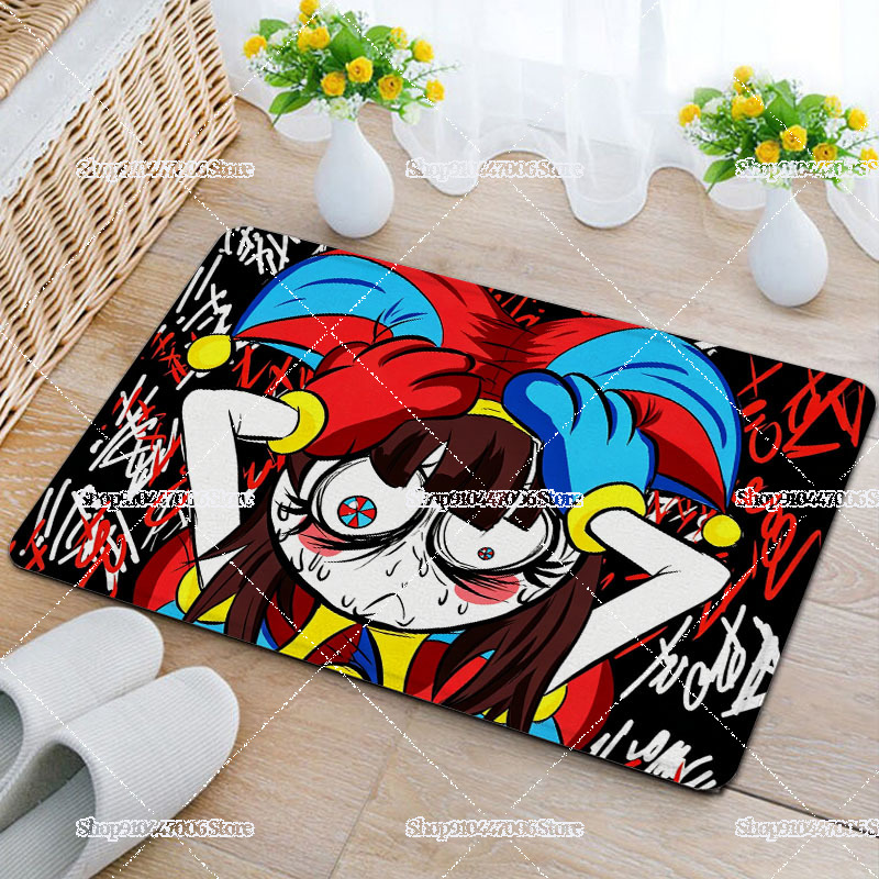 Home Goods Bathroom Rugs - Tapete de Porta de Veludo Desenho