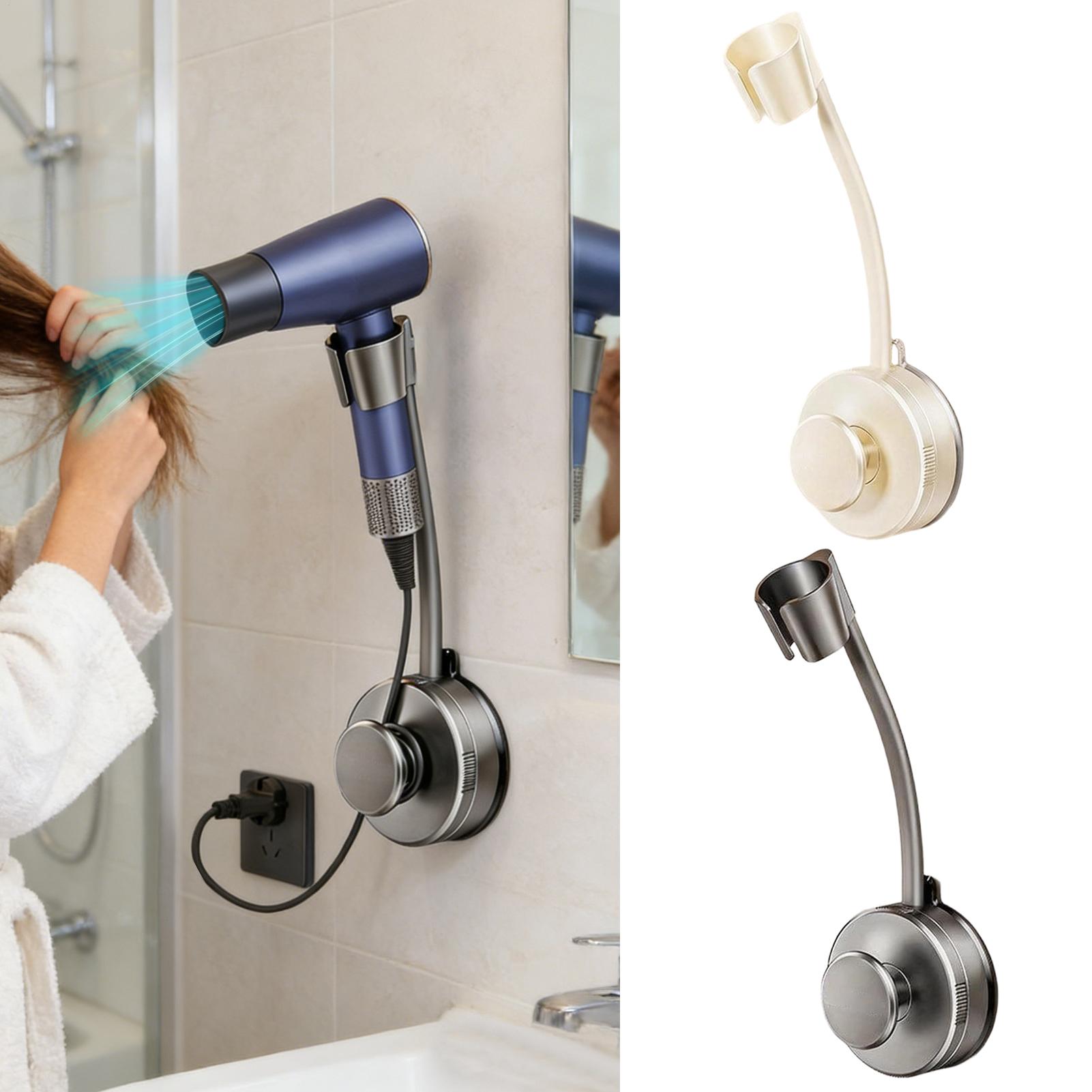 Home Bathroom Hand Dryer - Suporte para Secador de Cabelo Ajustável