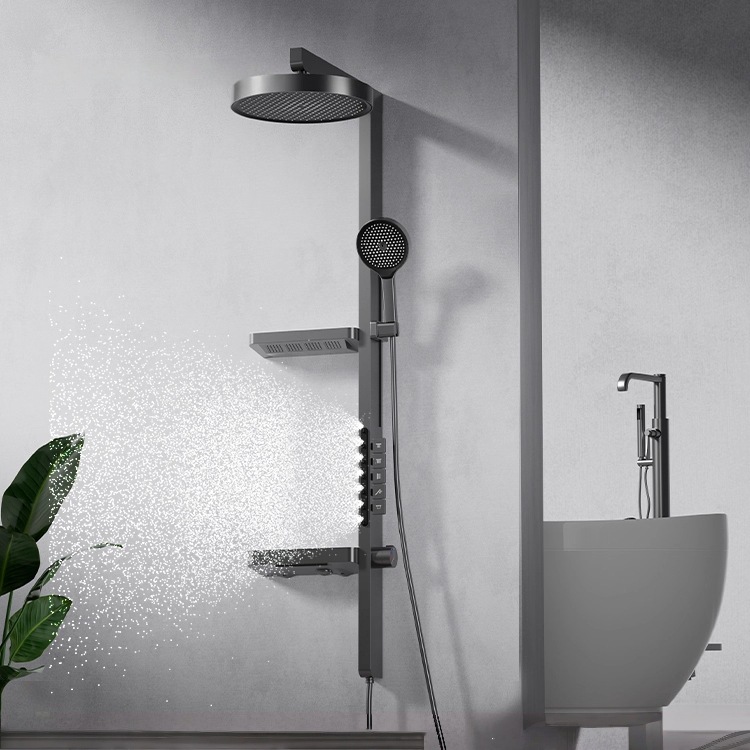 Home Bathroom Set - Conjunto de Chuveiro de Efeito Chuva,