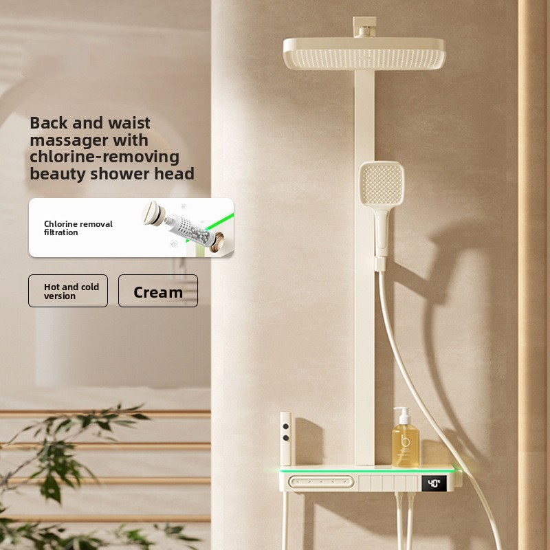 Home Bathroom Set - Conjunto de Chuveiro de Cobre com