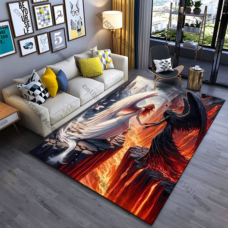 Home Goods Bathroom Rugs - Tapete de dupla face com tema