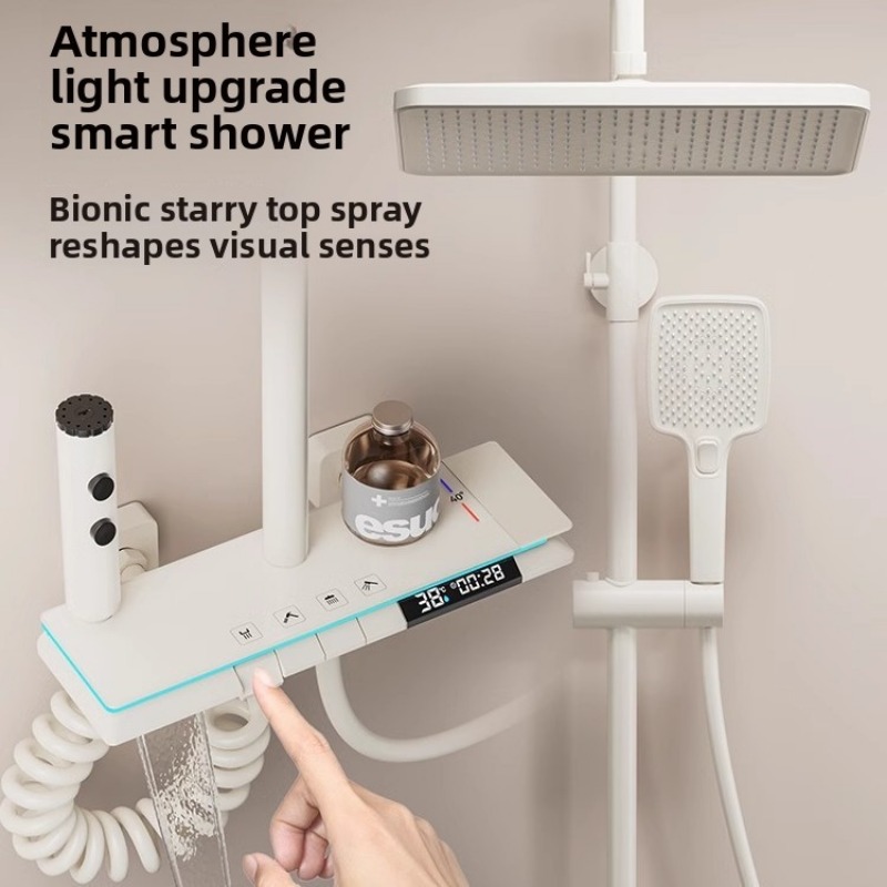 Home Bathroom Set - Conjunto de Chuveiro Termostático para Banheiro