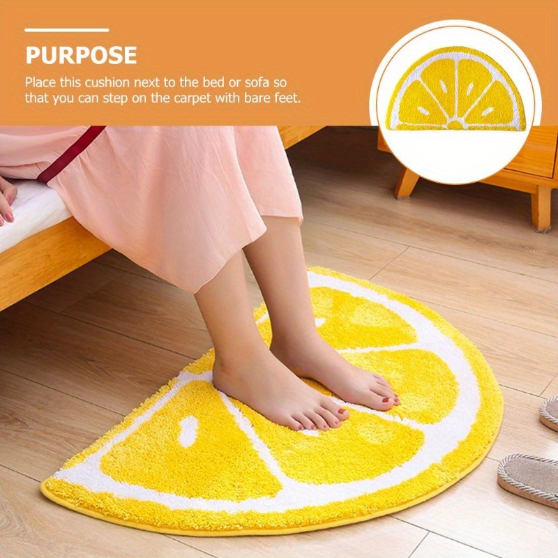 Zara Home Bathroom Rug - Tapete de Banheiro Estilo Limão Fresco