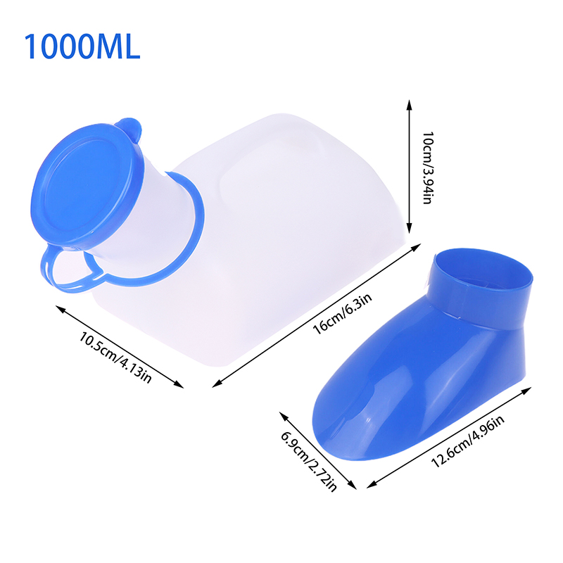 【Urinal Móvel Unissex de 1000M - Home Bathroom With Urinal avaliação e preço