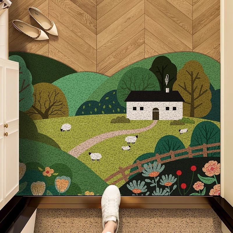 Vikama entrada círculo de seda - Zara Home Bathroom Rug avaliação e preço