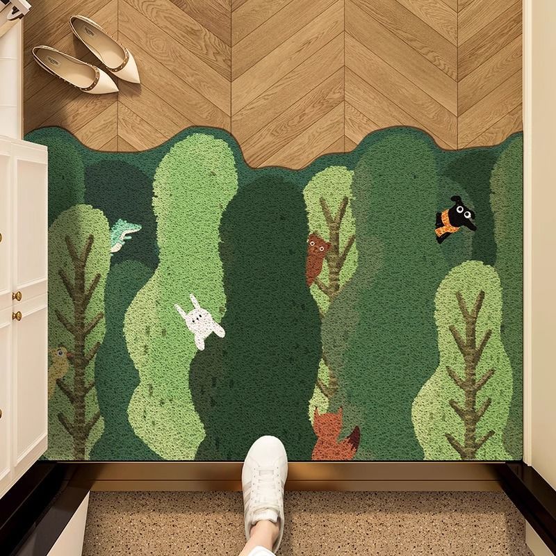 Vikama entrada círculo de seda - Zara Home Bathroom Rug avaliação e preço