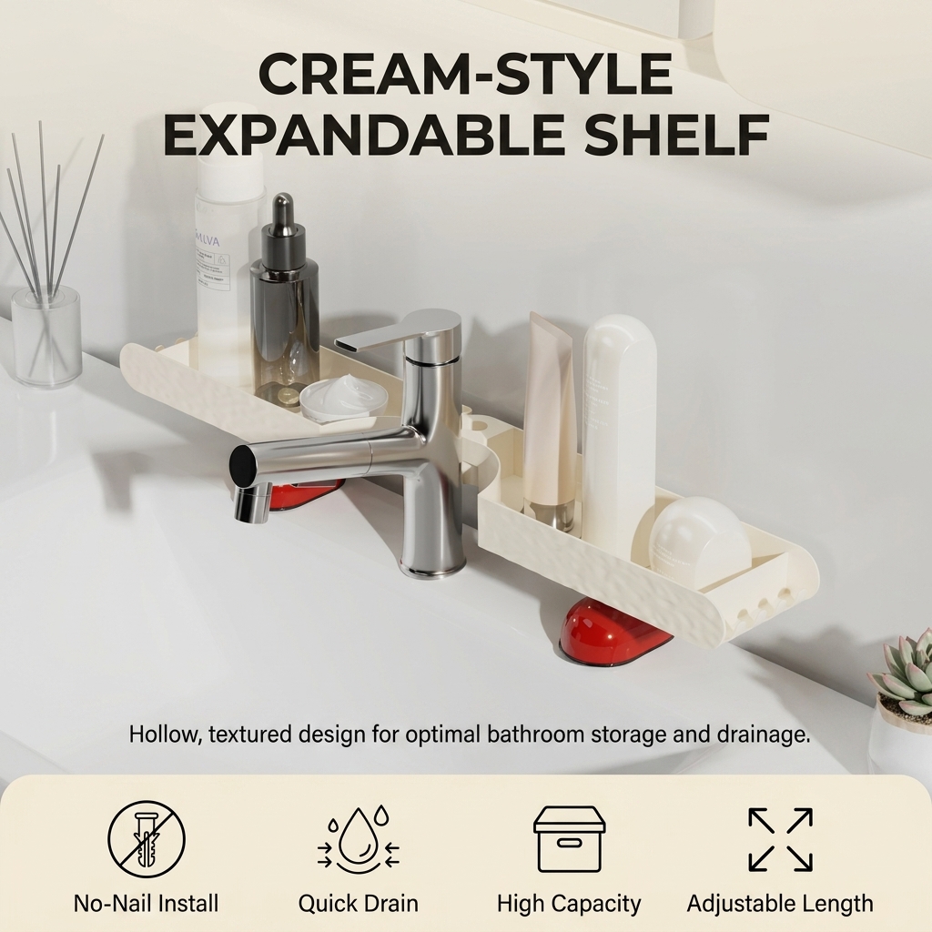 Organizador de Banheiro: Prate - Home Essentials Bathroom Rack avaliação e preço