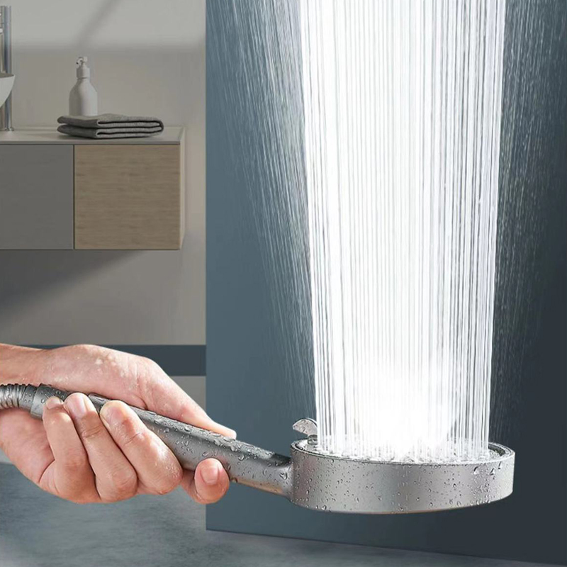 5 modos cabeça de chuveiro con - Home Bathroom Set avaliação e preço