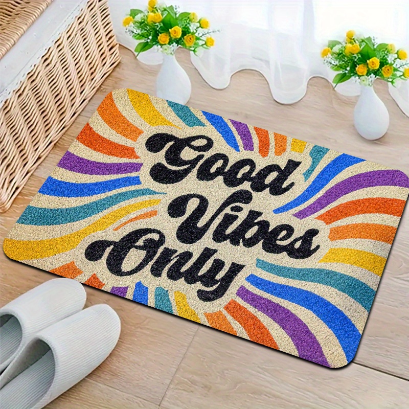 Vikama arco-íris tapete bom hu - Home Goods Bathroom Rugs avaliação e preço