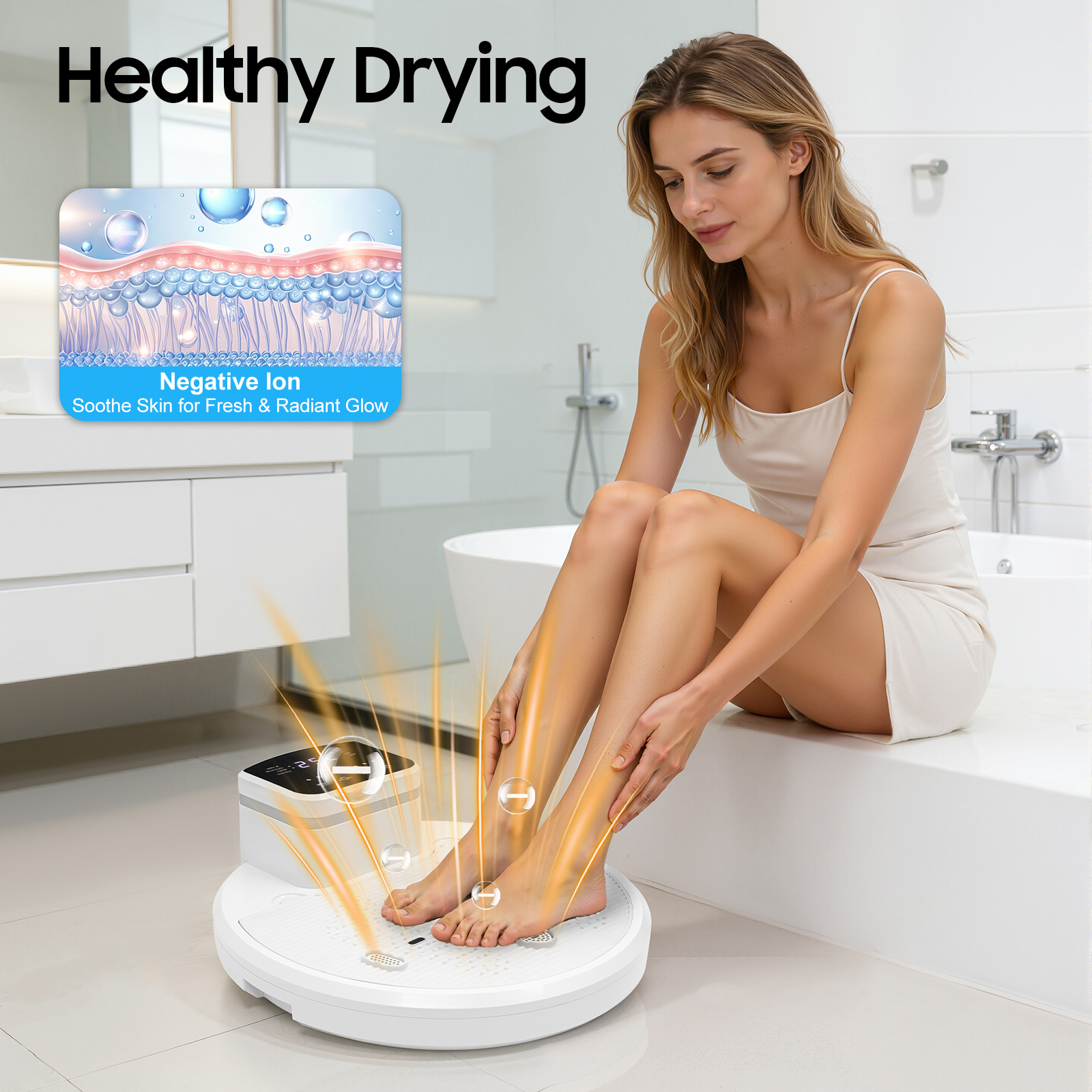 Secador Corporal Inteligente 1 - Home Bathroom Hand Dryer avaliação e preço