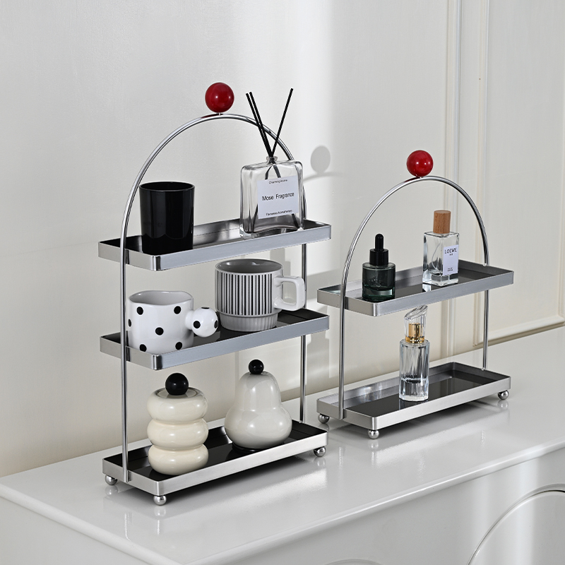 Organizador de Mesa em Arco, S - Home Essentials Bathroom Rack avaliação e preço