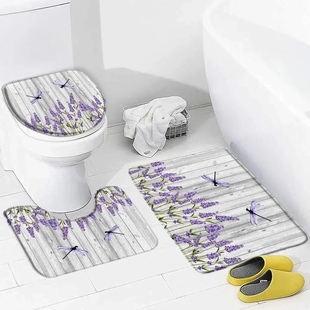 Roxo lavanda conjunto de tapet - Zara Home Bathroom Rug avaliação e preço