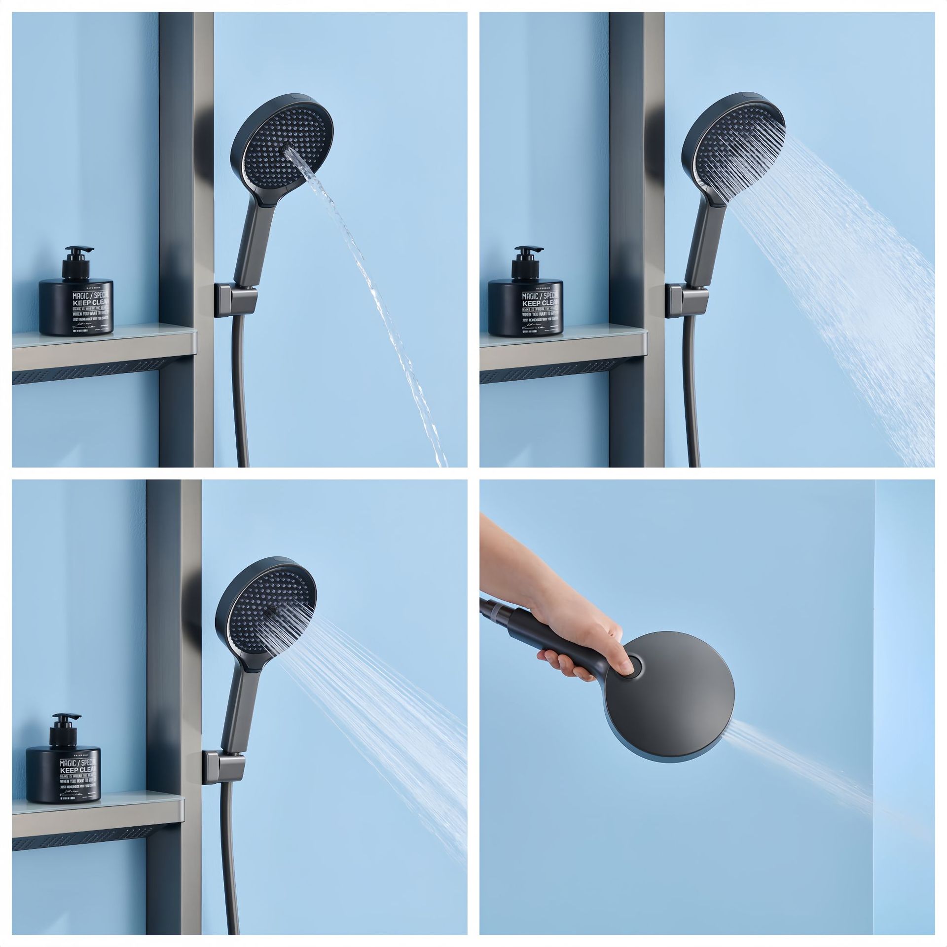 Conjunto de Chuveiro de Efeito - Home Bathroom Set avaliação e preço