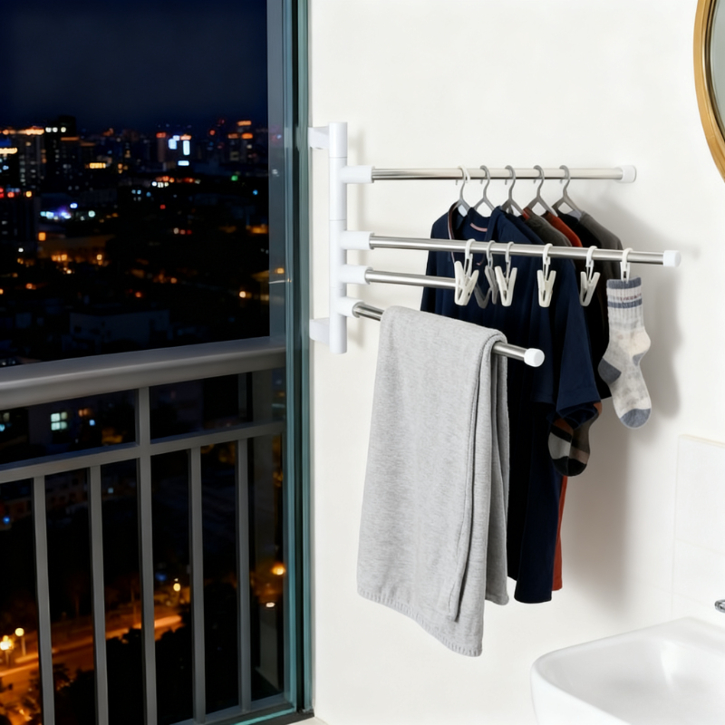 Toalheiro Flutuante Moderno Mi - Home Essentials Bathroom Rack avaliação e preço