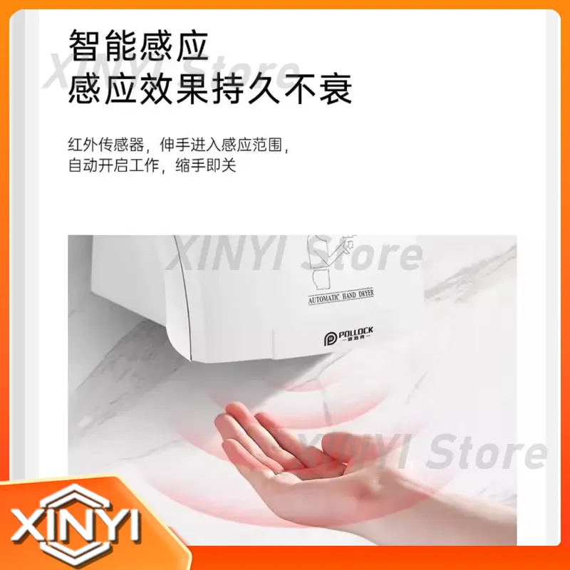 Secador de mãos automático com - Home Bathroom Hand Dryer avaliação e preço
