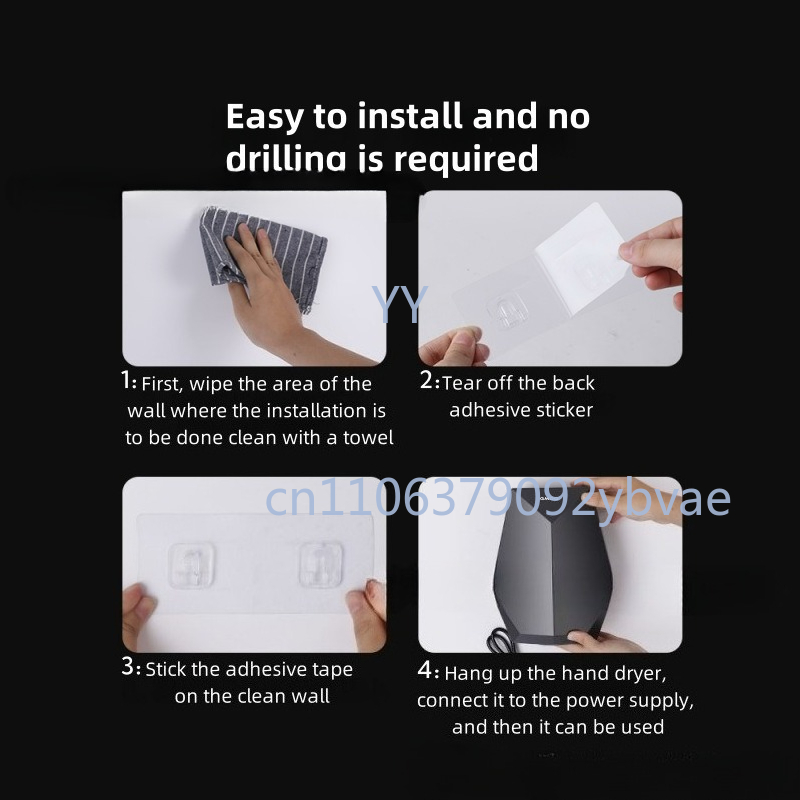 Secador de Mãos Automático Int - Home Bathroom Hand Dryer avaliação e preço