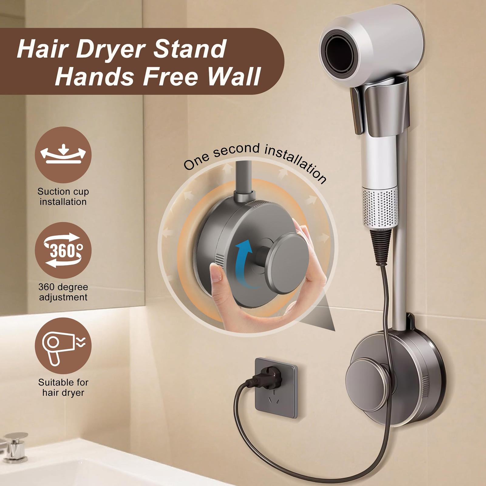 Suporte para Secador de Cabelo - Home Bathroom Hand Dryer avaliação e preço