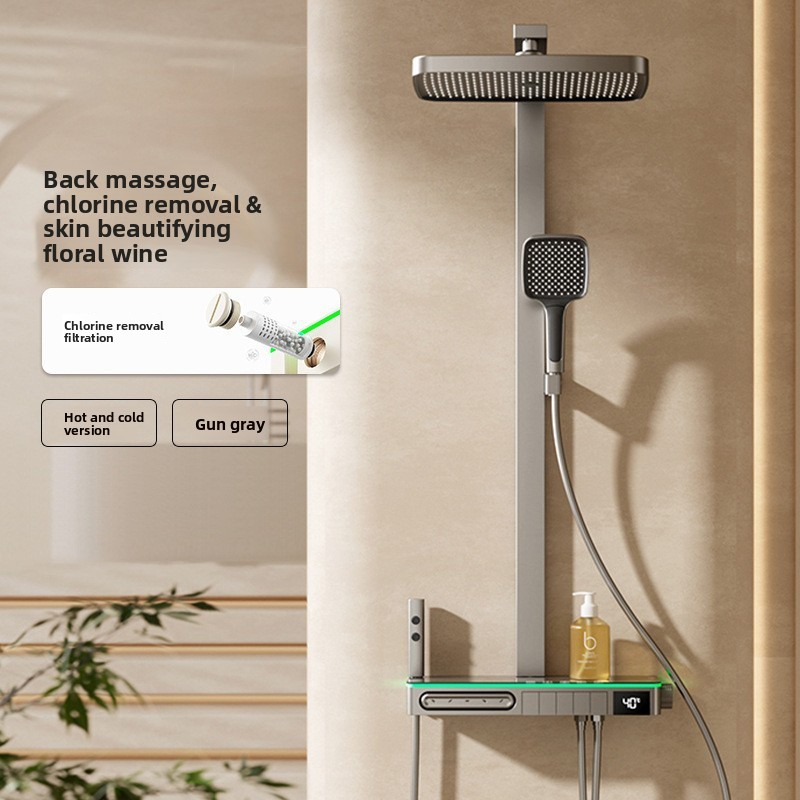 Conjunto de Chuveiro de Cobre  - Home Bathroom Set avaliação e preço