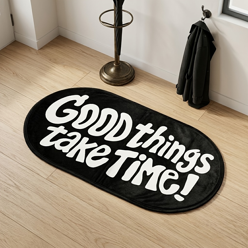 Tapete VIKAMA Good Things Pret - Home Goods Bathroom Rugs avaliação e preço