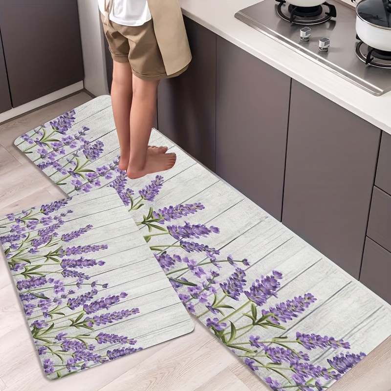 Tapete de cozinha de flores e  - Zara Home Bathroom Rug avaliação e preço