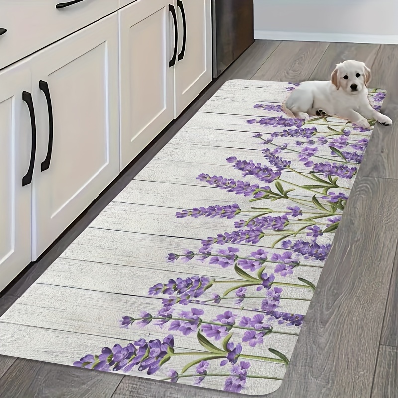 Tapete de cozinha de flores e  - Zara Home Bathroom Rug avaliação e preço