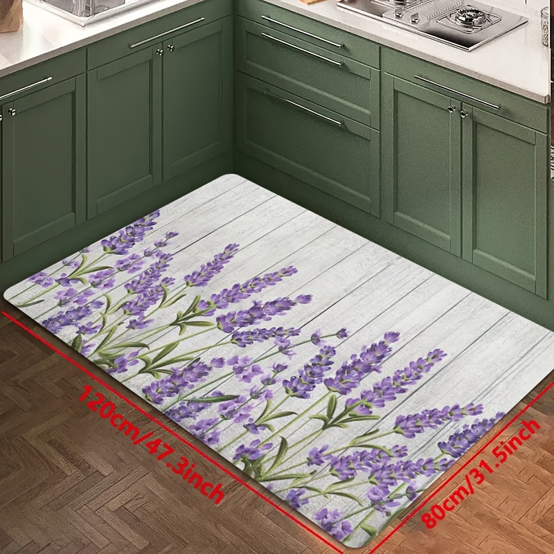 Tapete de cozinha de flores e  - Zara Home Bathroom Rug avaliação e preço