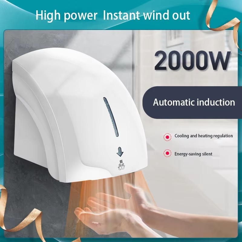 Secador de Mãos Automático por - Home Bathroom Hand Dryer avaliação e preço