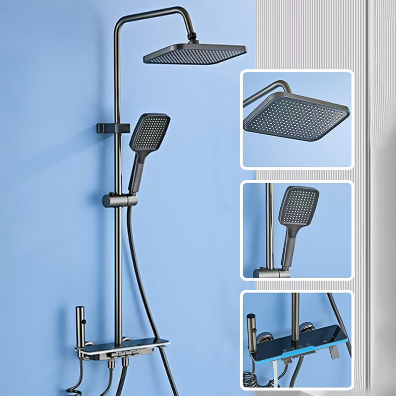 Conjunto de cabeça de chuveiro - Home Bathroom Set avaliação e preço
